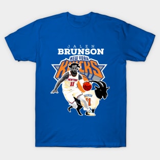 Jalen Brunson -GOAT T-Shirt